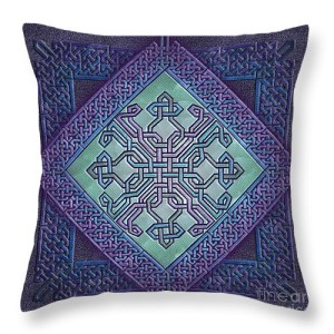 Celtic Avant Garde Throw Pillow