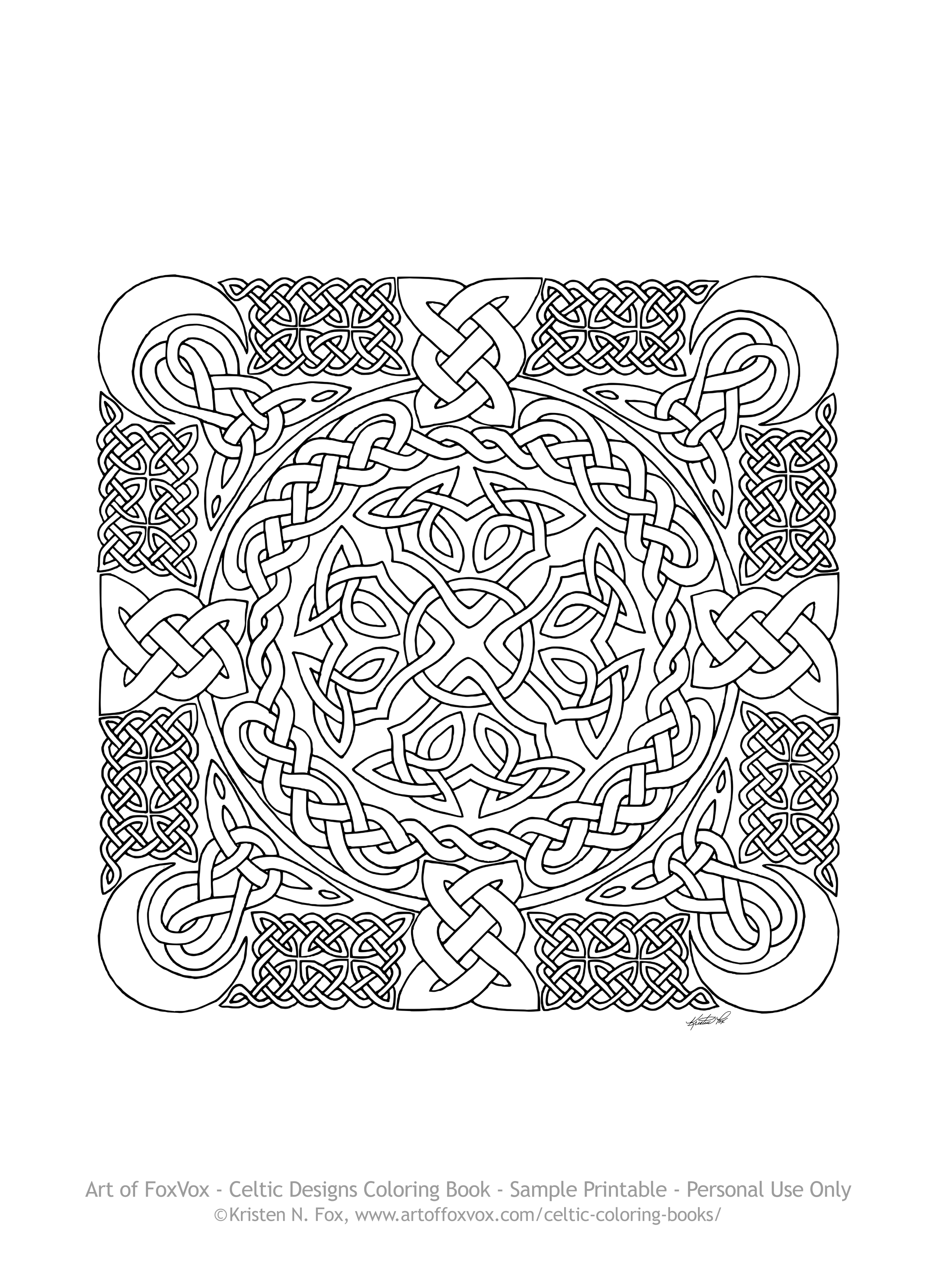 spiral designs coloring pages